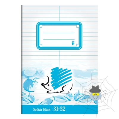Szótárfüzet ICO Süni A/5 31-32