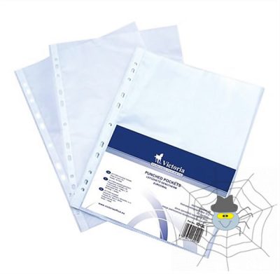 Victoria narancsos A4-es lefűzhető genotherm - 50 micron - 100 db/csomag