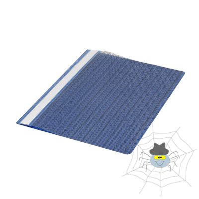 Gyorsfűző műanyag A4, adatvédelmi Bluering® kék