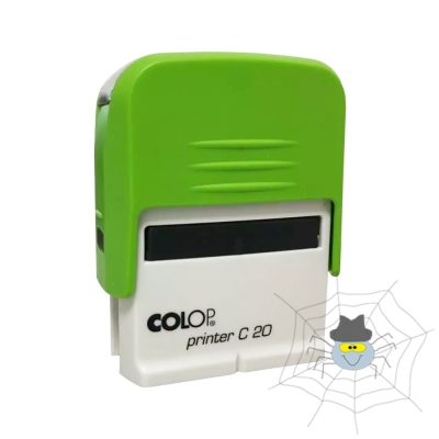 Bélyegző C20 Colop zöld ház/kék párna