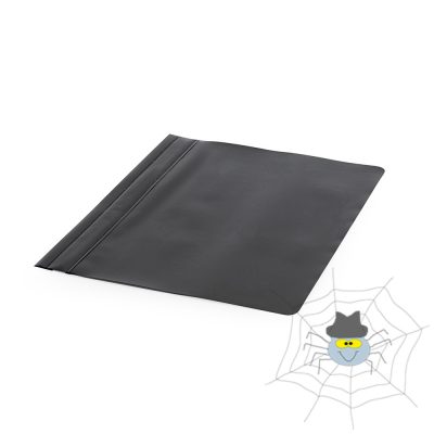 Műanyag PP A4 gyorsfűző - fekete