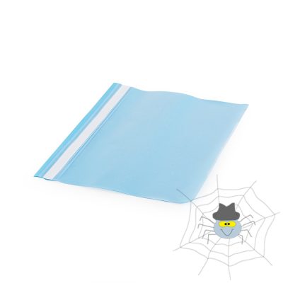 Műanyag PP A4 gyorsfűző - türkiz