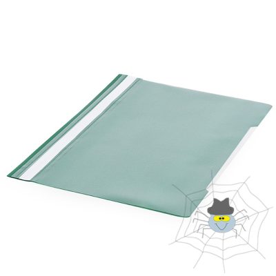 Műanyag PP A4 gyorsfűző - zöld