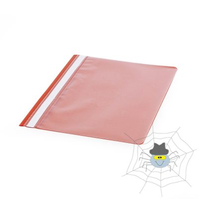 Műanyag PP A4 gyorsfűző - piros