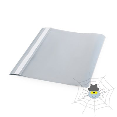 Műanyag PP A4 gyorsfűző - szürke