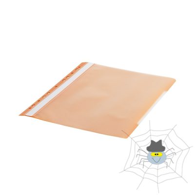 Gyorsfűző lefűzhető A4, PP 11 lyukkal Bluering® narancs