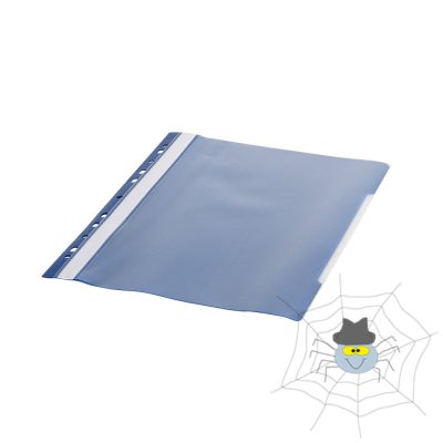 Gyorsfűző lefűzhető A4, PP 11 lyukkal Bluering® sötétkék