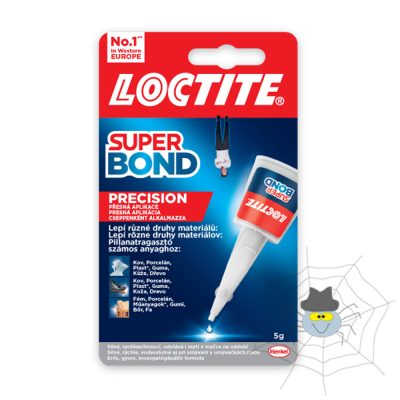 Pillanatragasztó 5g Loctite Super Bond Precision