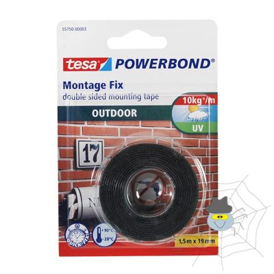 Ragasztószalag 19mmx1,5 m Power UV álló Tesa