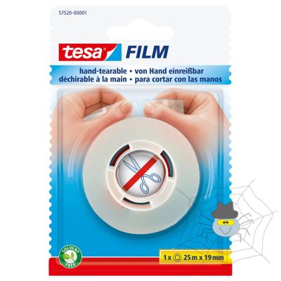 Ragasztószalag 19mmx25 m kézzel téphető átlátszó Tesa