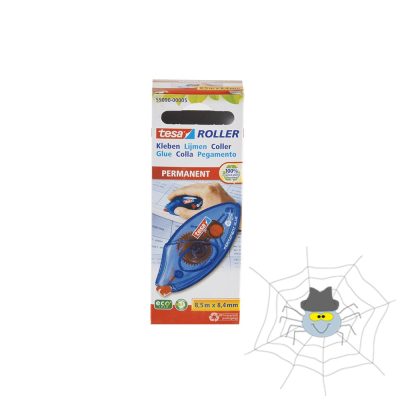 Ragasztóroller, eldobható 8,5mx8,4mm, Tesa
