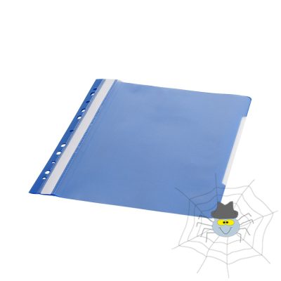 Gyorsfűző lefűzhető A4, PP 11 lyukkal Bluering® kék