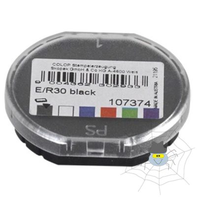 Bélyegző cserepárna, E/R30 Colop fekete