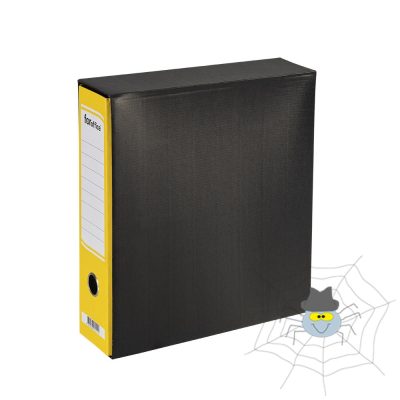 Tokos iratrendező A4, 8cm, Foroffice sárga