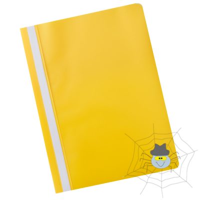 Gyorsfűző A4, PP Fornax sárga