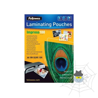 Lamináló fólia, A5, 100 mikron, fényes, 100 db/doboz,