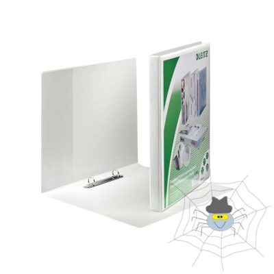 Gyűrűskönyv panorámás A4, Maxi 5,1cm, 4 gyűrű, D alakú, PP Leitz fehér