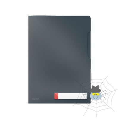 Genotherm 'L' A4, PP Leitz Cosy Privacy bársonyszürke