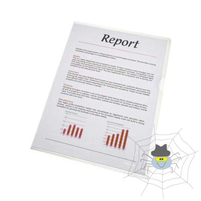 Genotherm 'L' A4, 85 micron narancsos Esselte Standard 100 db/csomag,