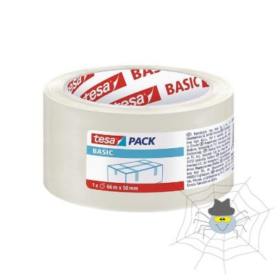 Ragasztószalag 50mmx66m átlátszó Basic Tesa