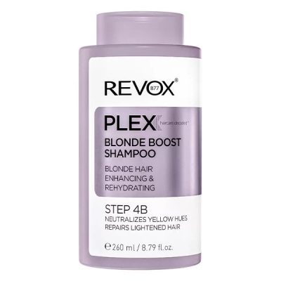 Revox Plex Blonde Boost Step 4B szőke élénkítő sampon, 260 ml