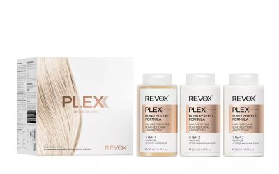 Revox Plex Professional professzionális hajújraépítő szalonkezelés szett, 3x260 ml