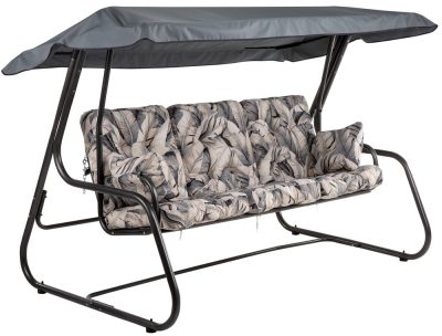 Dajar Clebes lehjatható fém kerti hintaágy - G057-06PB