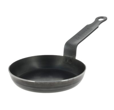 Serpenyő 12 cm kékacél a de Buyer-től