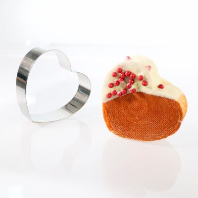 HEART NEW YORK ROLL Sütőforma 100X107 H 35 MM