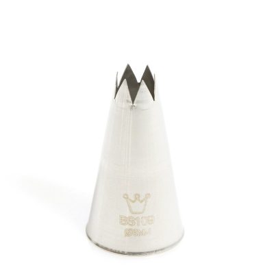 Csillagcső 9 mm, rozsdamentes