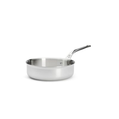 de Buyer Affinity Magas falú több rétegű rozsdamentes acél serpenyő, 3 l, 24 cm-es átmérővel