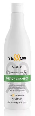 Yellow Scalp Energy hajhullás elleni sampon, 500 ml