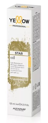 Yellow Star Illuminating hajfényesítő olaj hajra és testre, 125 ml