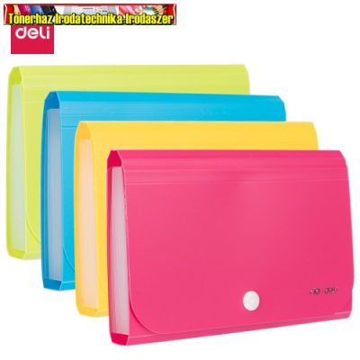 Deli RIO - 5561 csekktartó harmonika (178x115x23mm)