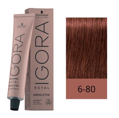 Schwarzkopf Igora Royal Absolutes hajfesték, 6-80