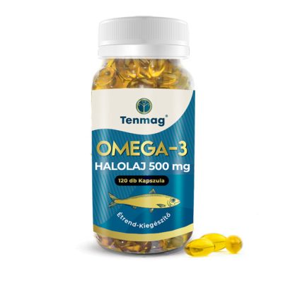 Tenmag Omega-3 halolaj 500mg 120db kapszula