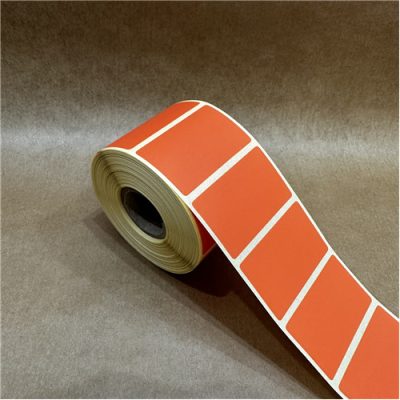 50x30mm direkt THERMO címke 800 db/25gy - tónus NARANCS