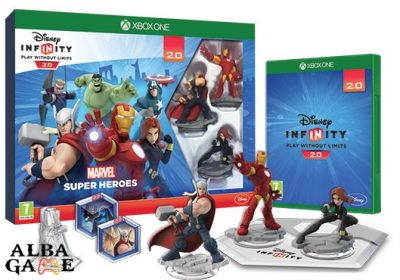 DISNEY INFINITY 2.0 - MARVEL SUPER HEROES STARTER PACK (XBOX ONE) Használt