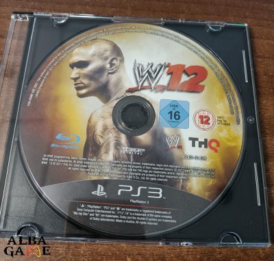 WWE 2K12 (CSAK LEMEZ) HASZNÁLT