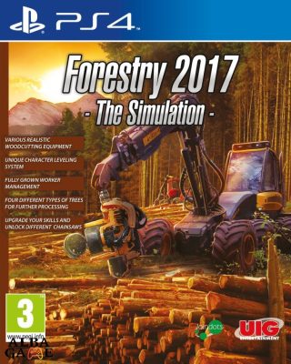 FORESTRY 2017 - THE SIMULATION (ANGOL NYELVŰ JÁTÉK, NÉMET BORÍTÓ) - HASZNÁLT
