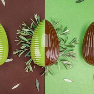 3D húsvéti tojás csokoládéforma