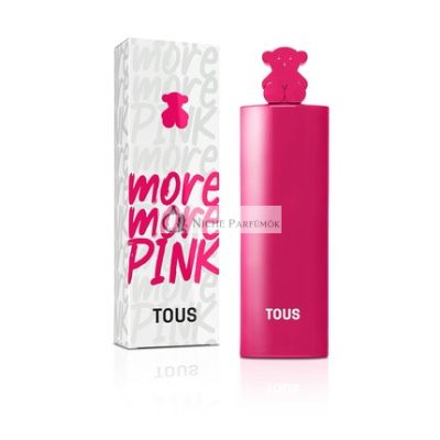 Tous More More Pink Eau de Toilette Nőknek, 90ml