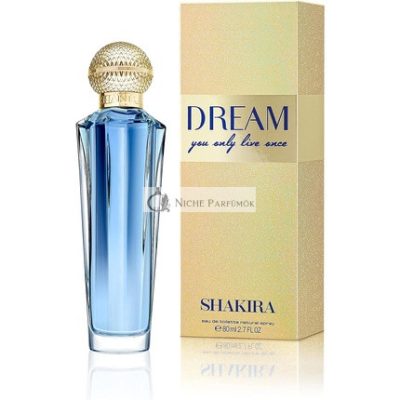 Shakira Dream Parfüm Nőknek Hosszan Tartó Friss és Nőies Vaníliás Citrusos és Virágos Jegyek Ideális Napi Használatra 80ml