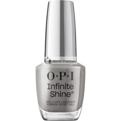 OPI Körömlakk Infinite Shine Hosszantartó Rendszer 2. lépés Gél Hatású Körömlakk Work From Chrome, 15 ml