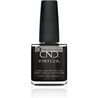 CND Vinylux Hosszú Távú Körömlakk, Lámpa Nélkül 15ml Fekete Medence