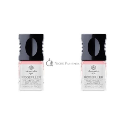 alessandro Spa Ridge Filler Multifunkciós Körömlakk a Felületi Egyenetlenségek Simítására/Tápláló Lakk Természetes Rózsaszín 10ml