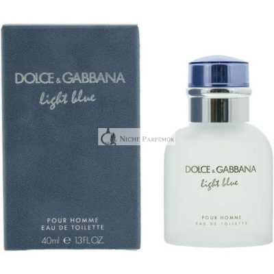 Dolce&Gabbana Light Blue Eau de Toilette Spray Férfiaknak, 40 ml