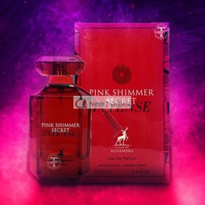 Maison Alhambra Pink Shimmer Secret Intense Eau De Parfum, 100ml