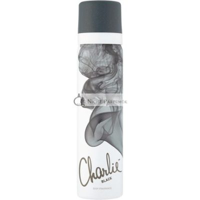 Charlie Black Parfüm Testér, 75ml