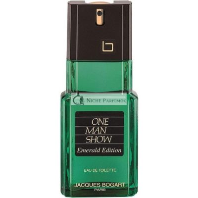 Jacques Bogart One Man Show Emerald Edition Eau de Toilette Férfi Parfüm, 100ml